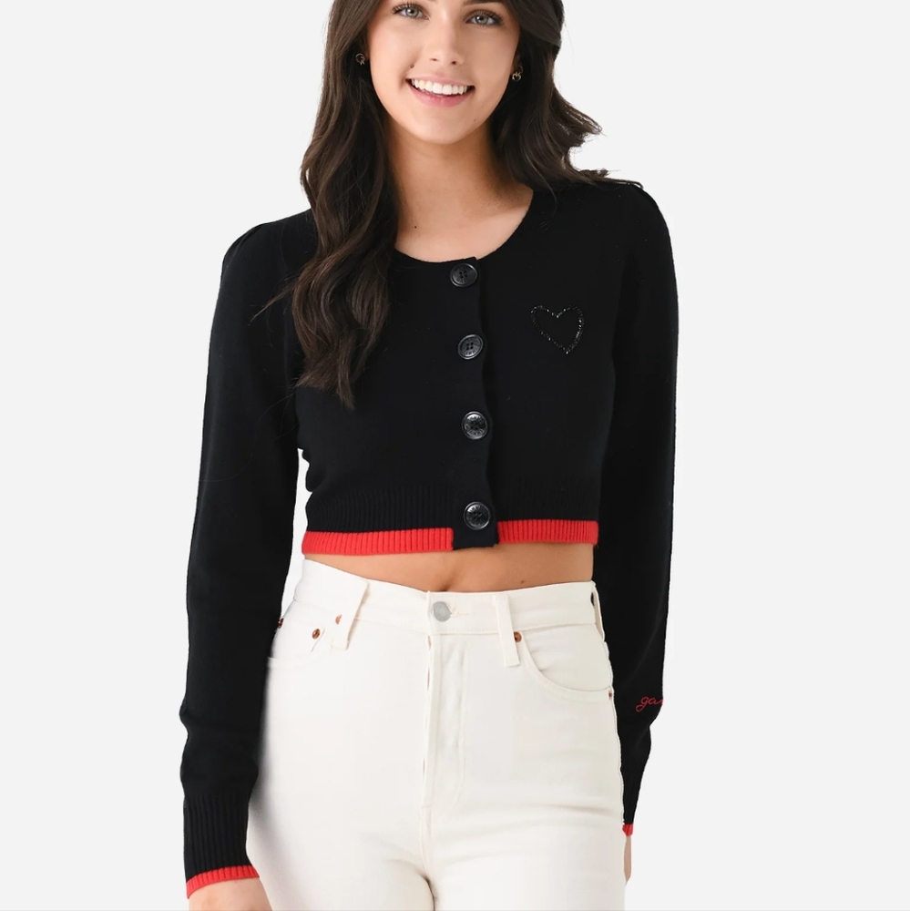 GANNI - Wool Blend Cardigan